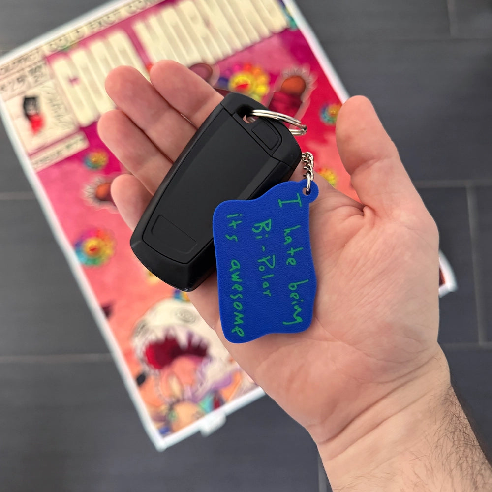 HATE LOVE BIPOLAR | Keychain
