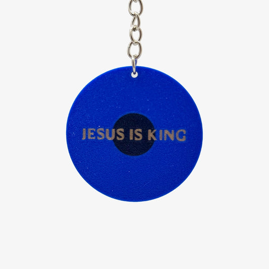 JESUS IS KING | Keychain