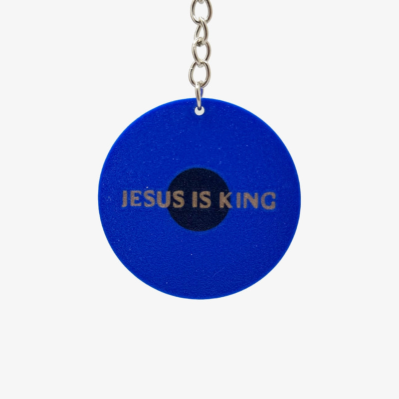 JESUS IS KING | Keychain