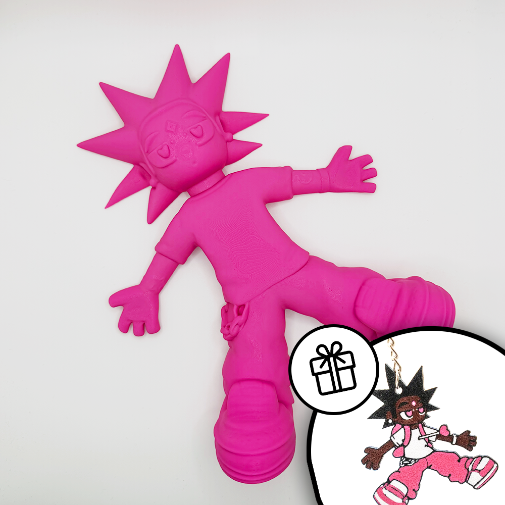 LIL UZI FIGUR Magenta