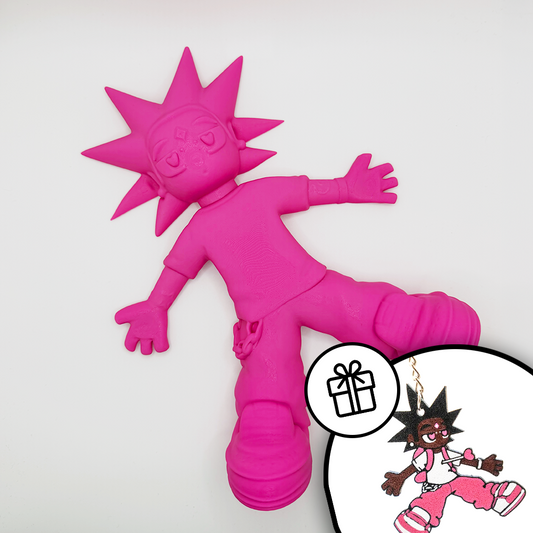 LIL UZI FIGUR Magenta
